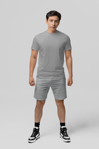 Plain Round Neck Cotton T‑Shirt for Men & Women