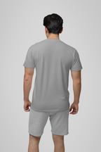 Plain Round Neck Cotton T‑Shirt for Men & Women