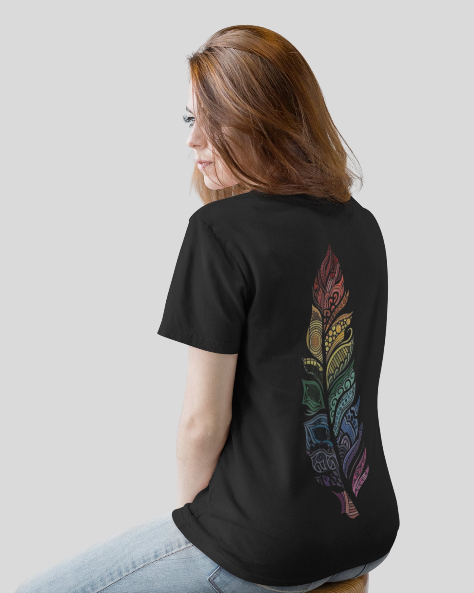 Multicolor Leaf Tee