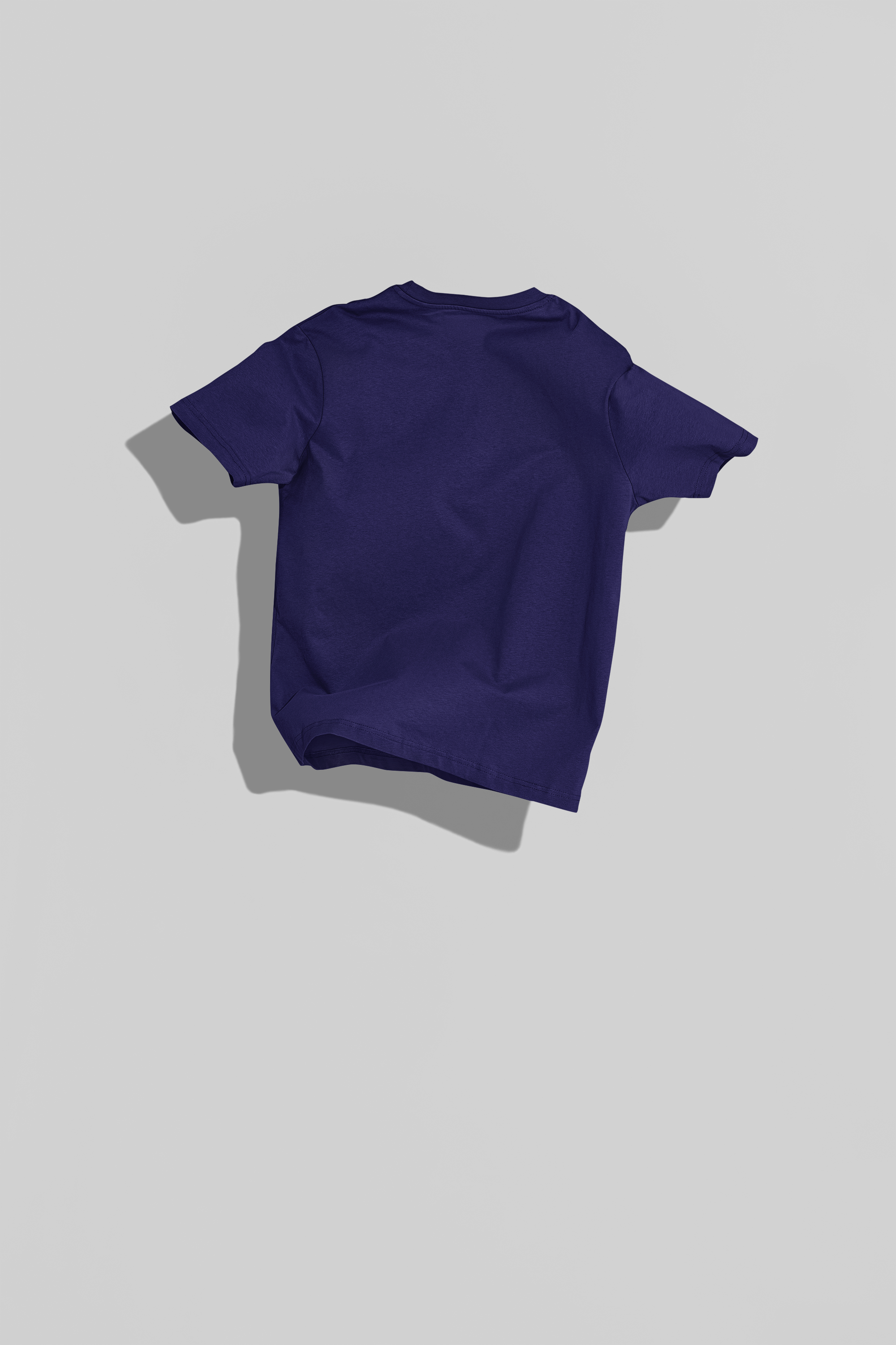 Plain Round Neck Cotton T‑Shirt for Men & Women