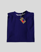 Plain Round Neck Cotton T‑Shirt for Men & Women