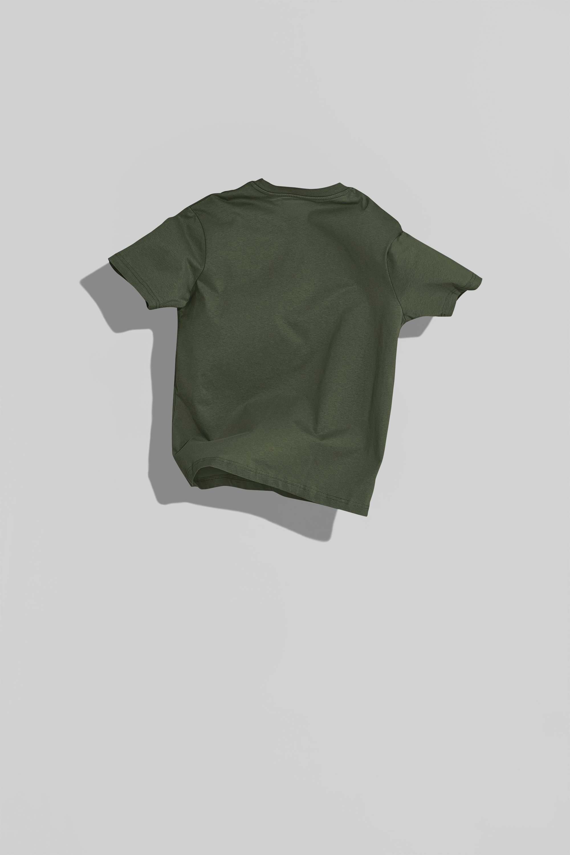 Plain Round Neck Cotton T‑Shirt for Men & Women