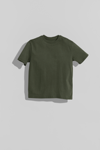 Plain Round Neck Cotton T‑Shirt for Men & Women